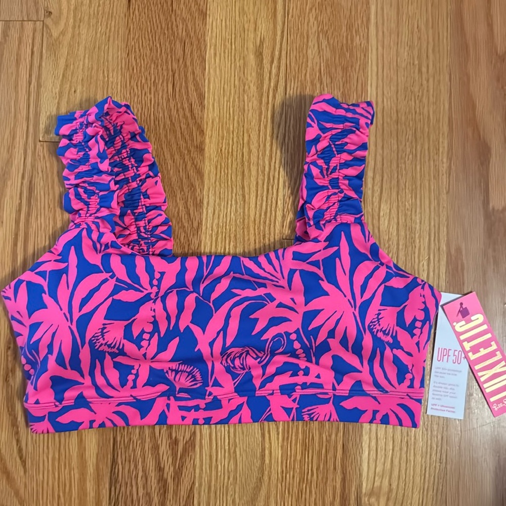 BNWT Lilly Pulitzer Ruffle Sports Bra